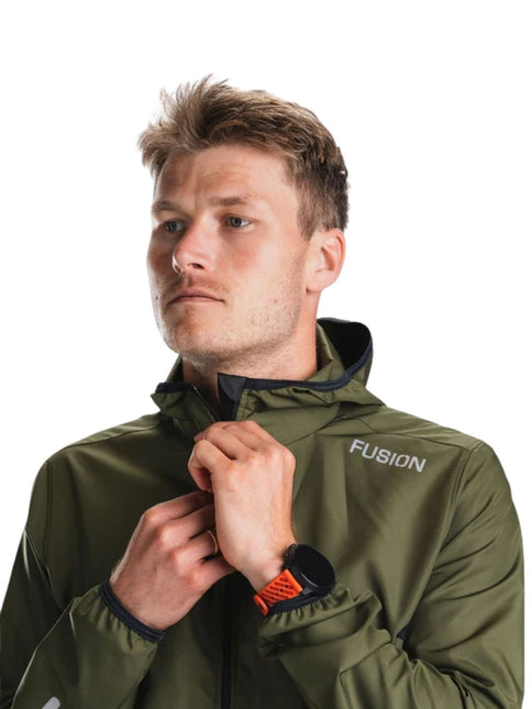FUSION | TEMPO TWO Run Jacket | Heren | Green