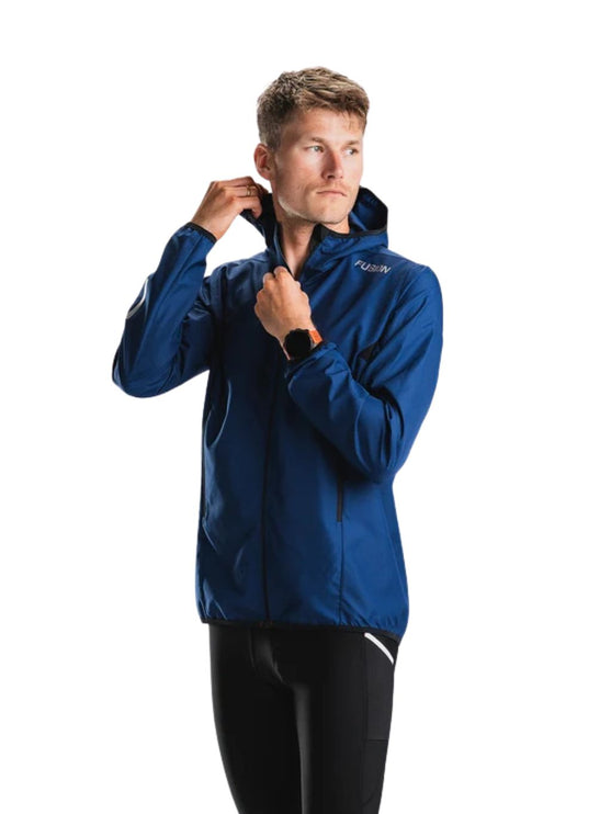 FUSION | TEMPO TWO Run Jacket | Heren | Night Blue