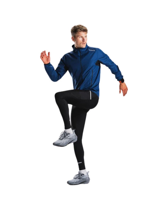 FUSION | TEMPO TWO Run Jacket | Heren | Night Blue
