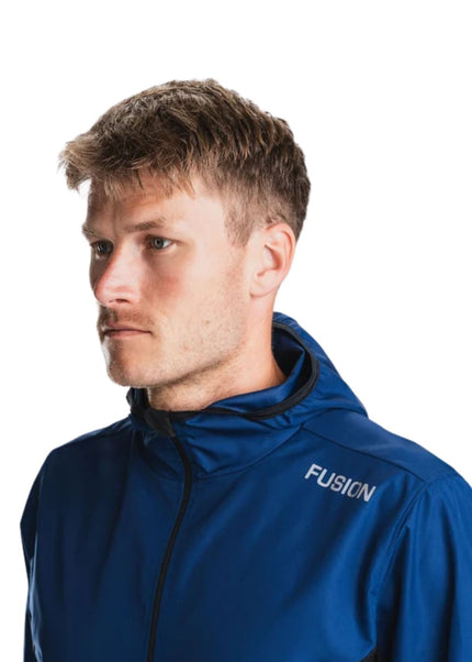 FUSION | TEMPO TWO Run Jacket | Heren | Night Blue