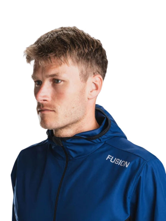 FUSION | TEMPO TWO Run Jacket | Heren | Night Blue