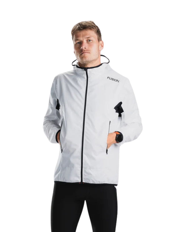 FUSION | TEMPO TWO Run Jacket | Heren | White