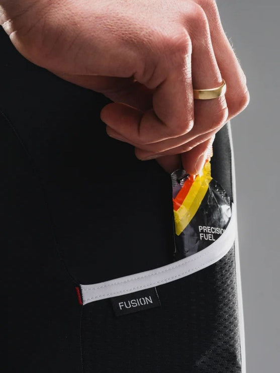 FUSION | TEMPO TWO Trisuit | Unisex | White / Grey