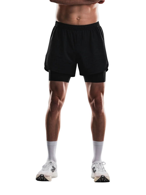 FUSION | TEMPO! ONE Run Shorts | Heren | Black