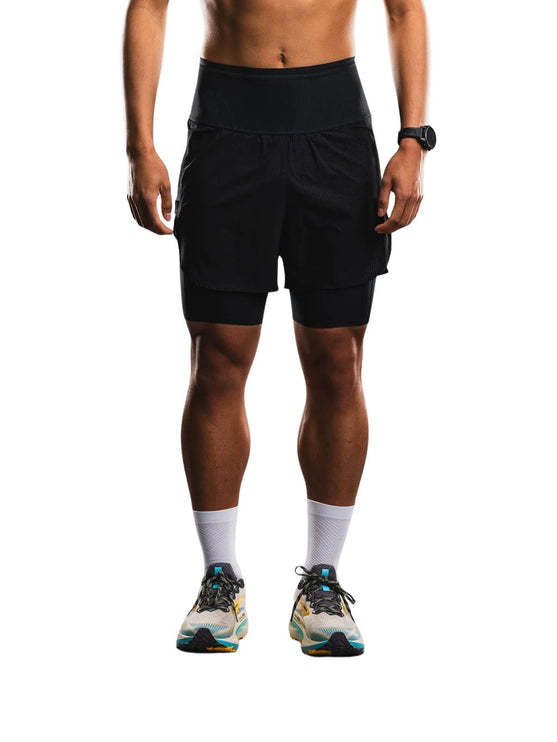 FUSION | TEMPO! PRO Trail Shorts | Unisex | Black