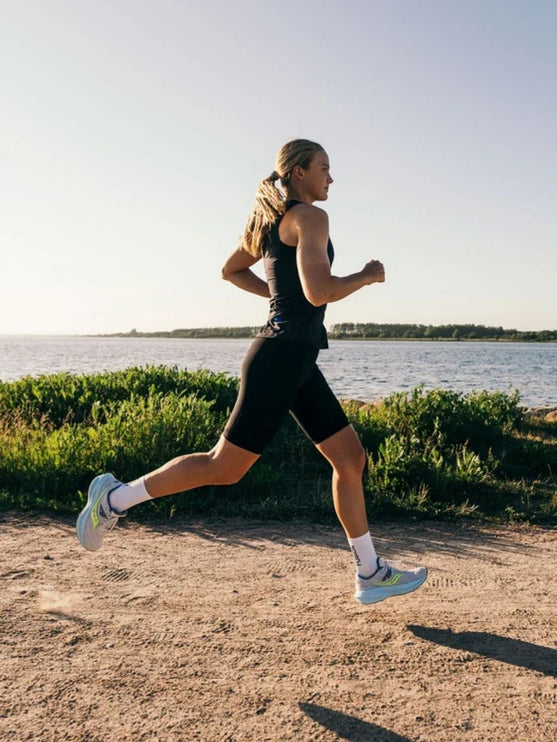 FUSION | TEMPO! Run Tights | Unisex | Black
