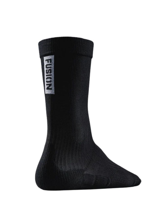 FUSION | TEMPO! TWO Run Sock | Dames | Black