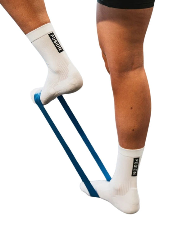 FUSION | TEMPO! TWO Run Sock | Dames | White