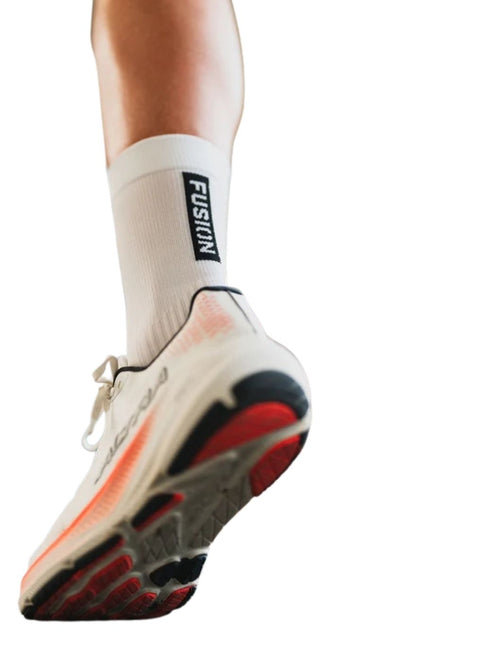 FUSION | TEMPO! TWO Run Sock | Dames | White