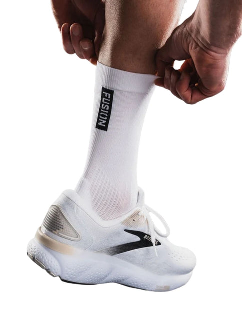 FUSION | TEMPO! TWO Run Sock | Heren | White