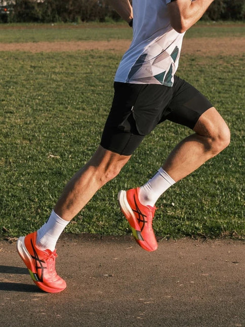 FUSION | TEMPO! TWO Run Sock | Heren | White