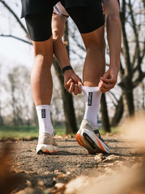 FUSION | TEMPO! TWO Run Sock | Heren | White