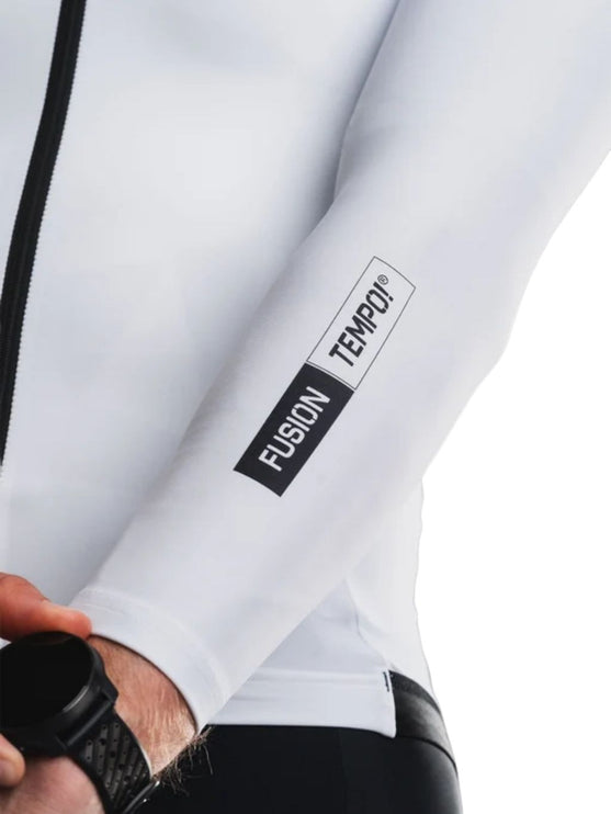 FUSION | TEMPO! Tri LS Jersey | Unisex | White