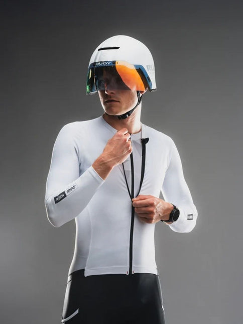 FUSION | TEMPO! Tri LS Jersey | Unisex | White