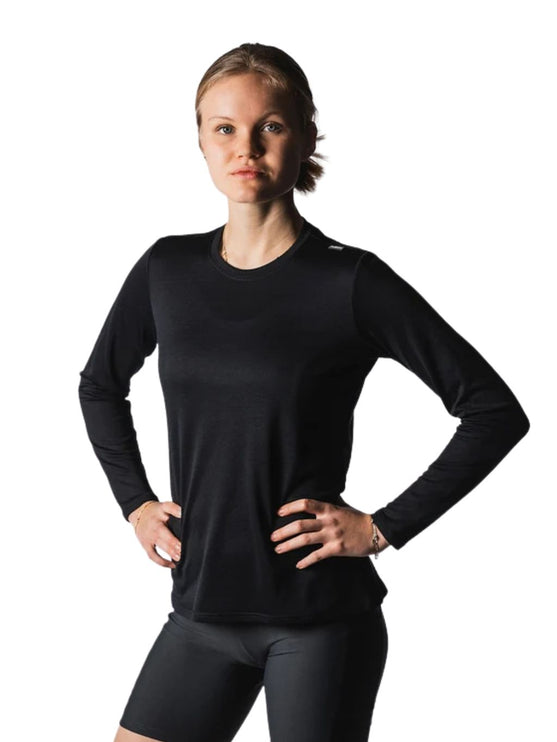 FUSION | Technical Merino 150 LS | Dames | Black