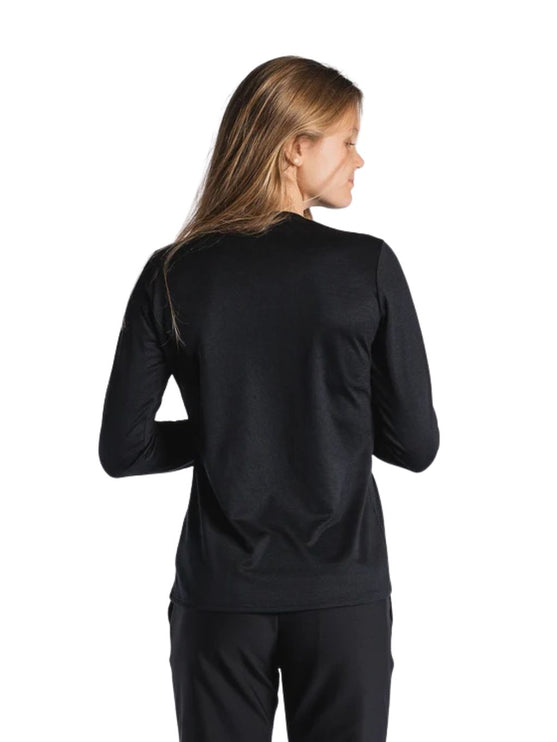 FUSION | Technical Merino 150 LS | Dames | Black