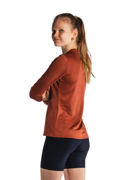 FUSION | Technical Merino 150 LS | Dames | Rust