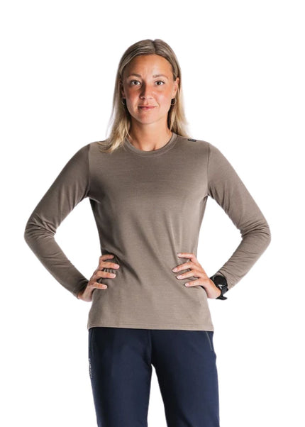 FUSION | Technical Merino 150 LS | Dames | Sand