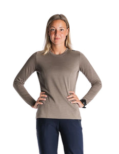 FUSION | Technical Merino 150 LS | Dames | Sand