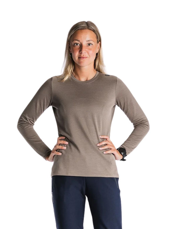 FUSION | Technical Merino 150 LS | Dames | Sand