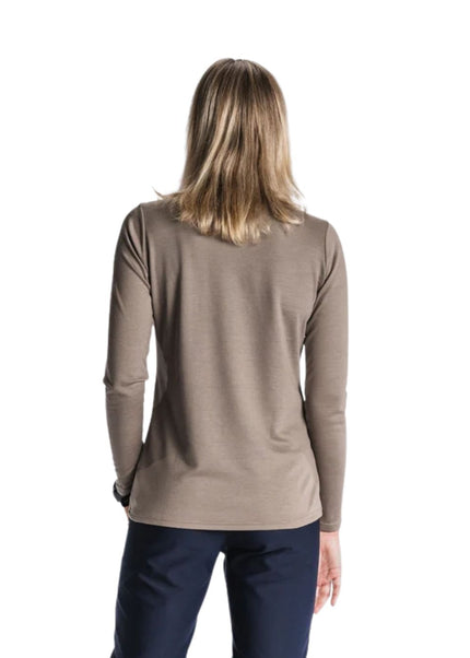 FUSION | Technical Merino 150 LS | Dames | Sand