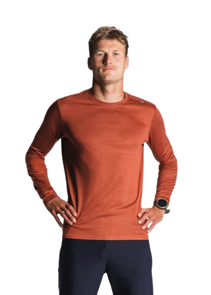 FUSION | Technical Merino 150 LS | Heren | Rust