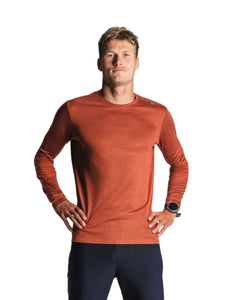 FUSION | Technical Merino 150 LS | Heren | Rust