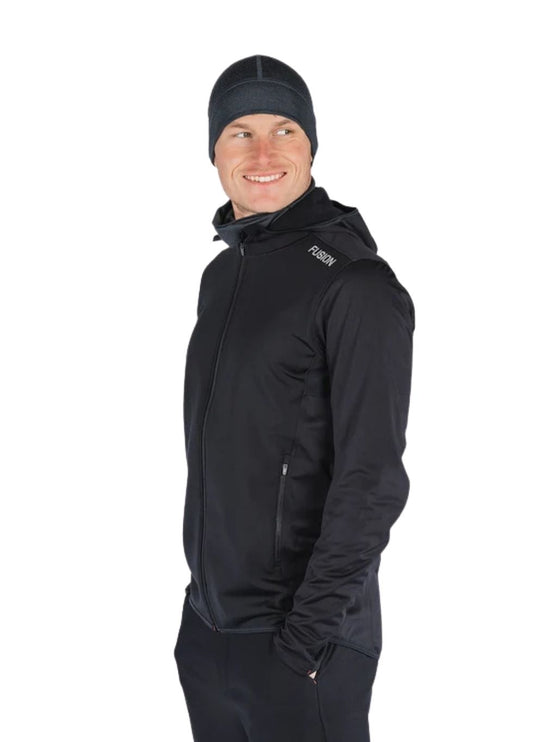 FUSION | Technical Merino Beanie | Dark Grey