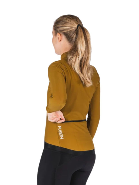FUSION | Thermal Cycling Jersey | Dames | Mustard