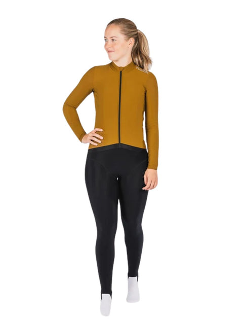FUSION | Thermal Cycling Jersey | Dames | Mustard