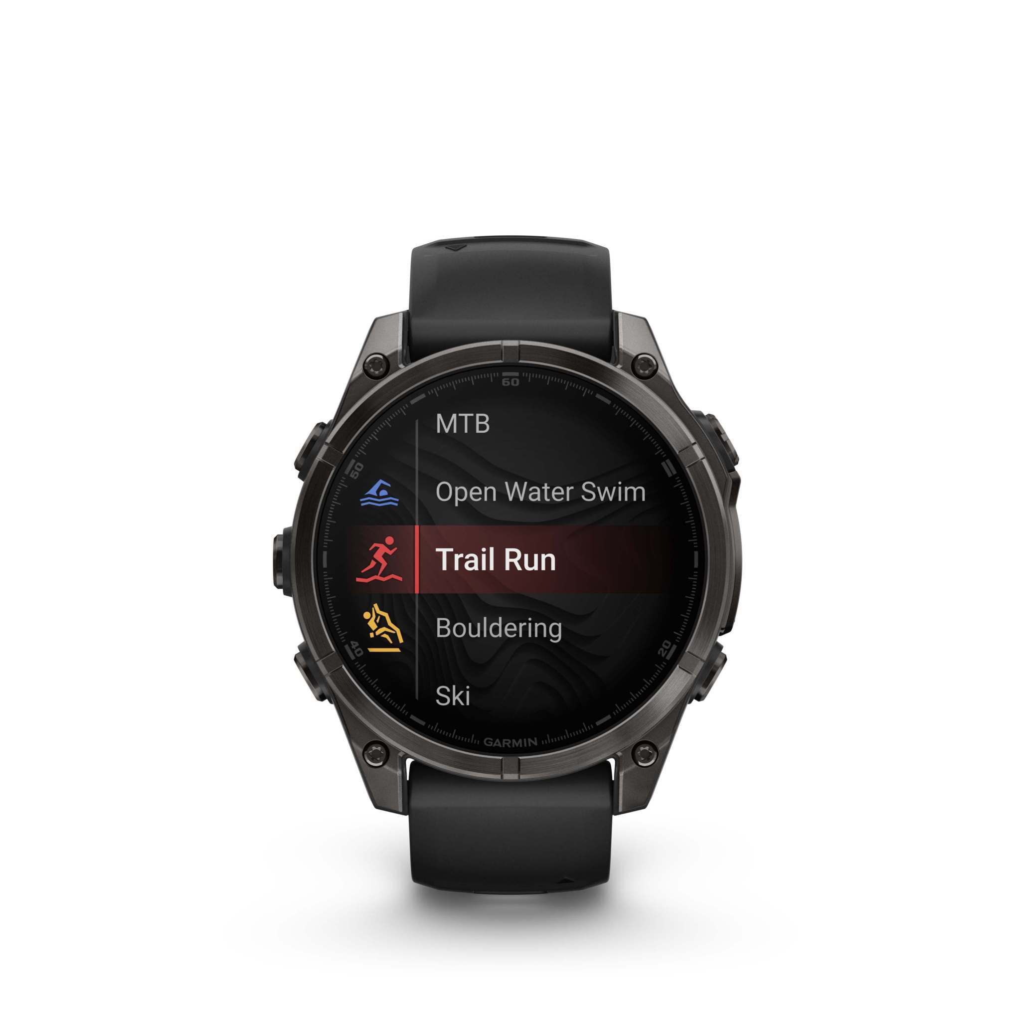 Garmin Fenix 8 Carbon Grey 47 MM Sporthorloge bij TriathlonWorld Triathlonworld