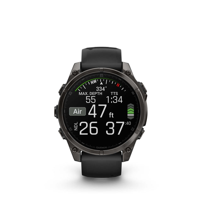 Garmin Fenix 8 | Carbon Grau | Saphir | 47 MM