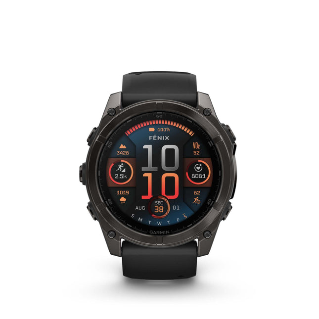 Garmin | Fenix 8 | Carbon Grau | Saphir | 51 MM