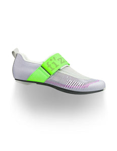 Fizik | Transiro Hydra Aeroweave | Carbon Triathlonschoen | Violet / Green