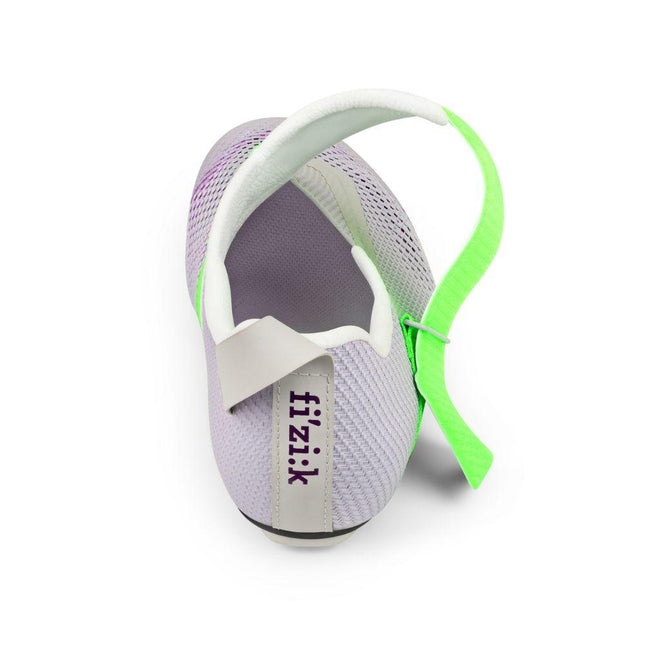 Fizik | Transiro Hydra Aeroweave | Carbon Triathlon Shoe | Violet / Green
