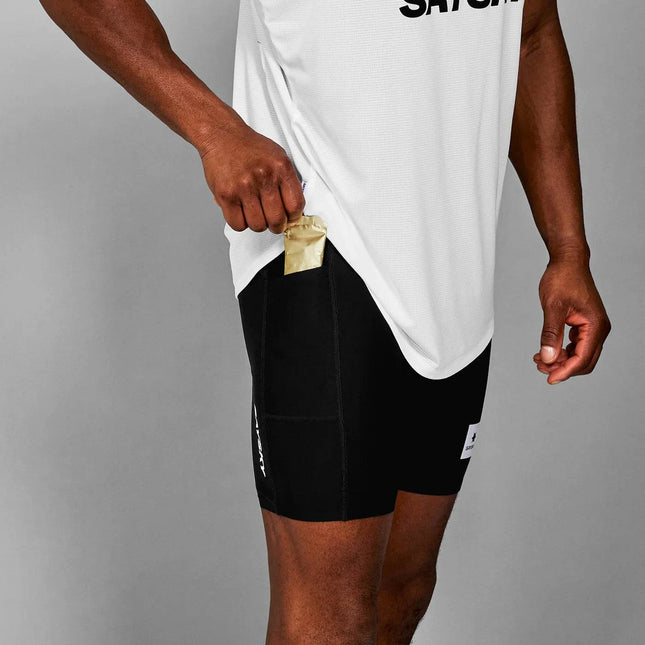 Saysky | Flow+ Race Short Tights 7'' | Black | Heren SAYSKY