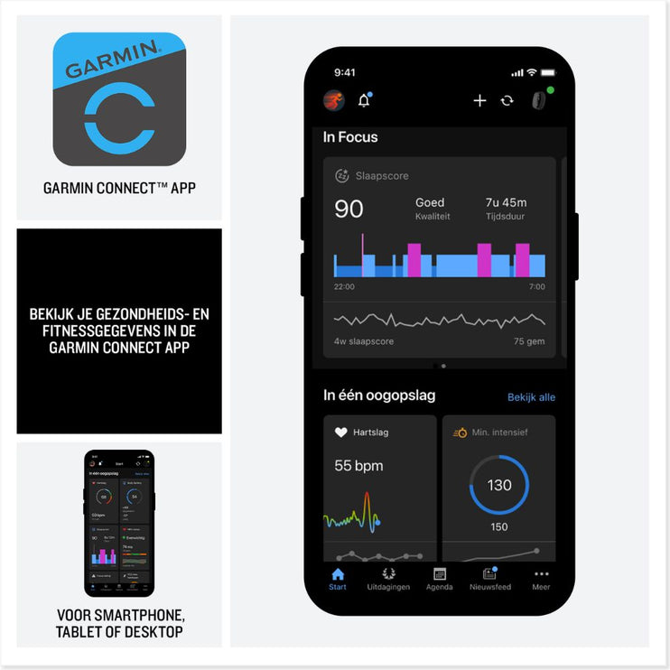 Garmin | CIRQA Smart Band | Black
