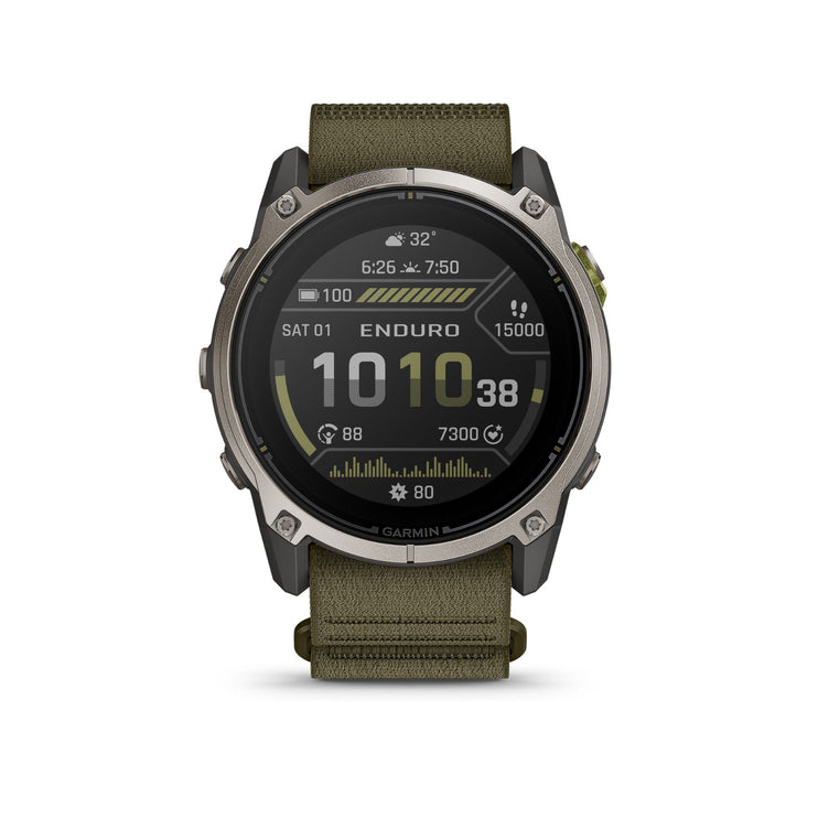 Garmin | Enduro 4 | Titanium / Power Sapphire | 51 MM