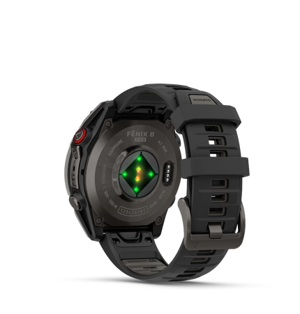 Garmin | Fenix 8 Pro | Carbon Grey | Sapphire | 47 MM