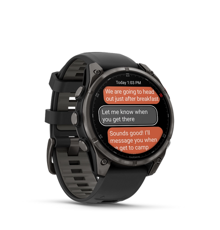 Garmin | Fenix 8 Pro | Carbon Grey | Sapphire | 47 MM