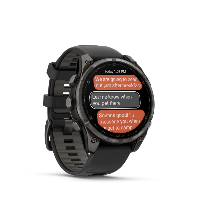 Garmin | Fenix 8 Pro | Carbon Grey | Sapphire | 47 MM