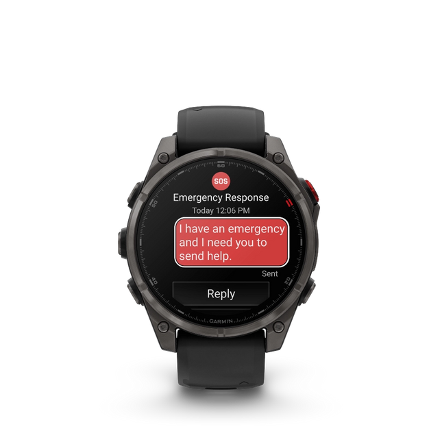 Garmin | Fenix 8 Pro | Carbon Grey | Sapphire | 47 MM