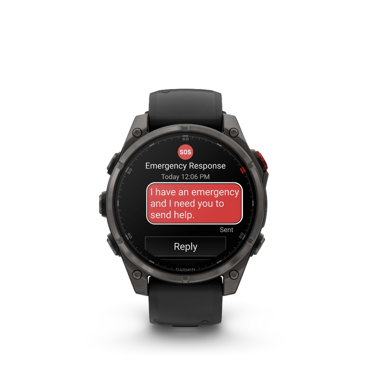 Garmin | Fenix 8 Pro | Carbon Grey | Sapphire | 47 MM