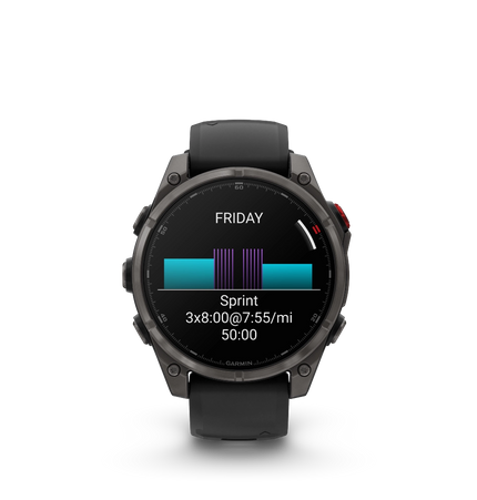 Garmin | Fenix 8 Pro | Carbon Grey | Sapphire | 47 MM