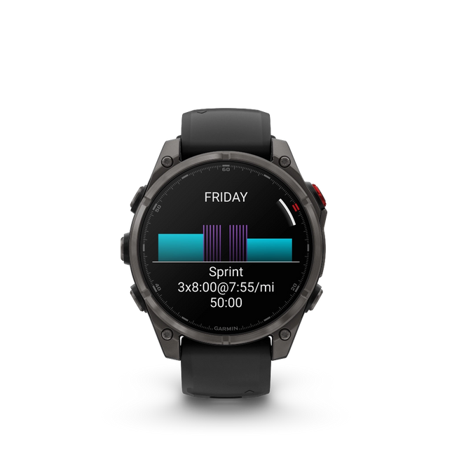 Garmin | Fenix 8 Pro | Carbon Grey | Sapphire | 47 MM