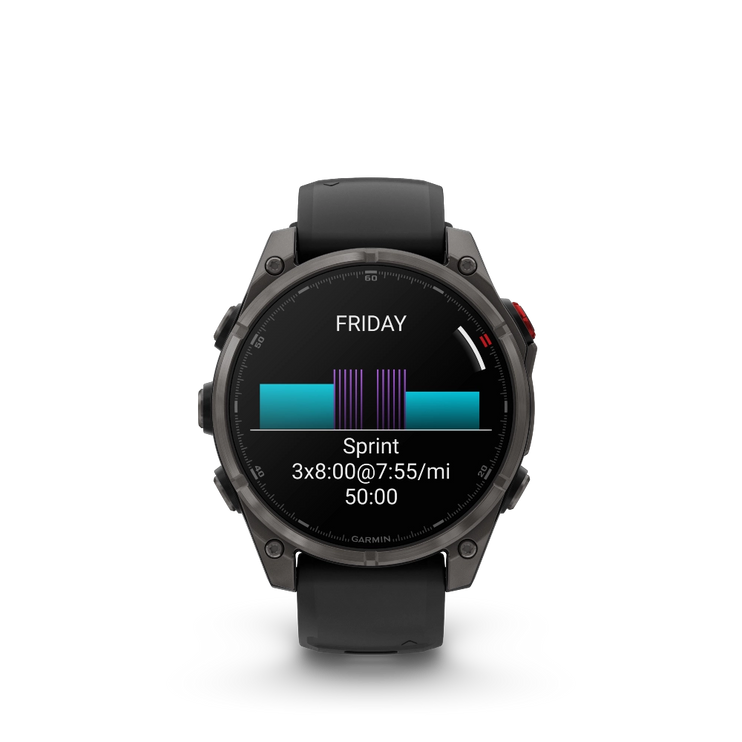 Garmin | Fenix 8 Pro | Carbon Grey | Sapphire | 47 MM