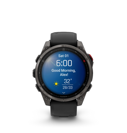 Garmin | Fenix 8 Pro | Carbon Grey | Sapphire | 47 MM