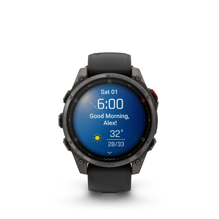 Garmin | Fenix 8 Pro | Carbon Grey | Sapphire | 47 MM