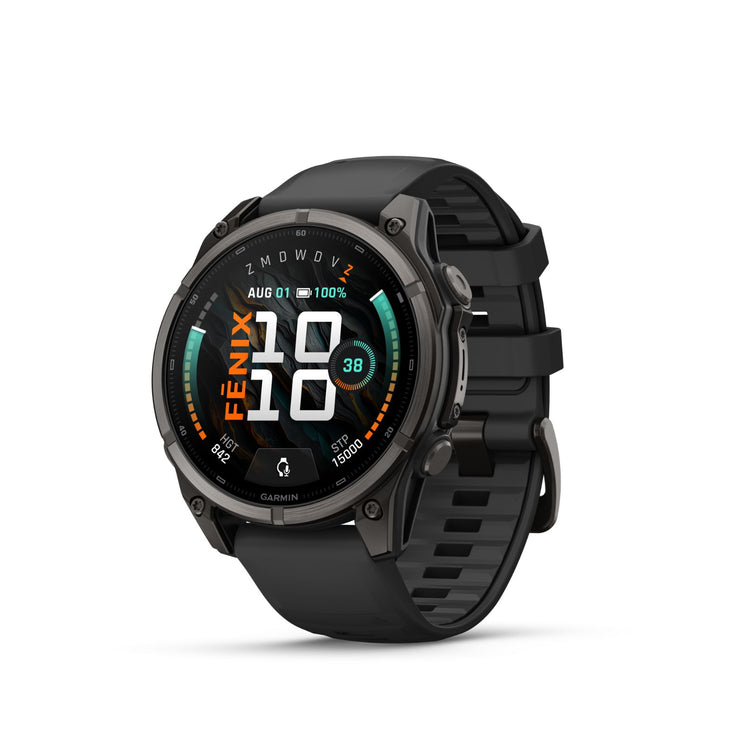 Garmin | Fenix 9 | Carbon Grey | Titanium | 47 MM