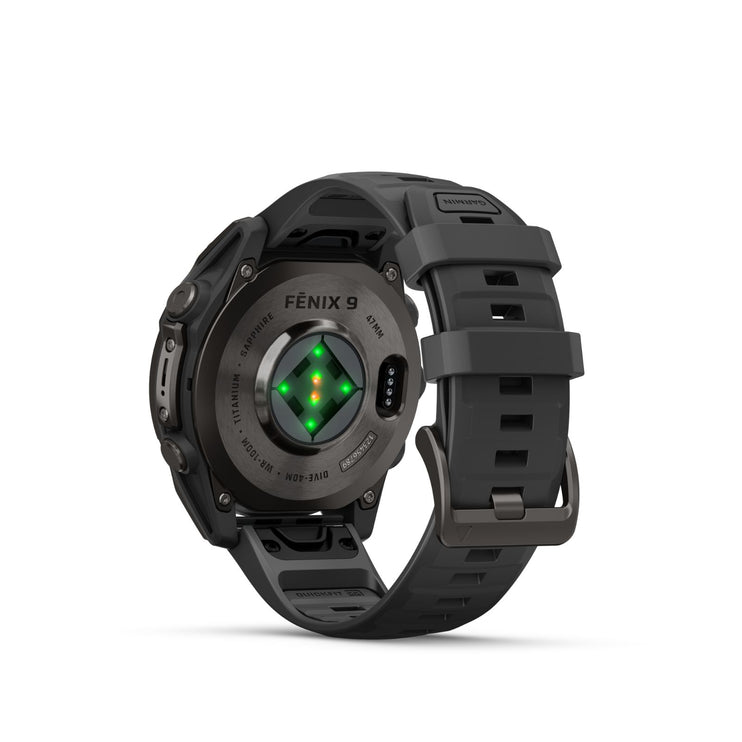 Garmin | Fenix 9 | Carbon Grey | Titanium | 47 MM
